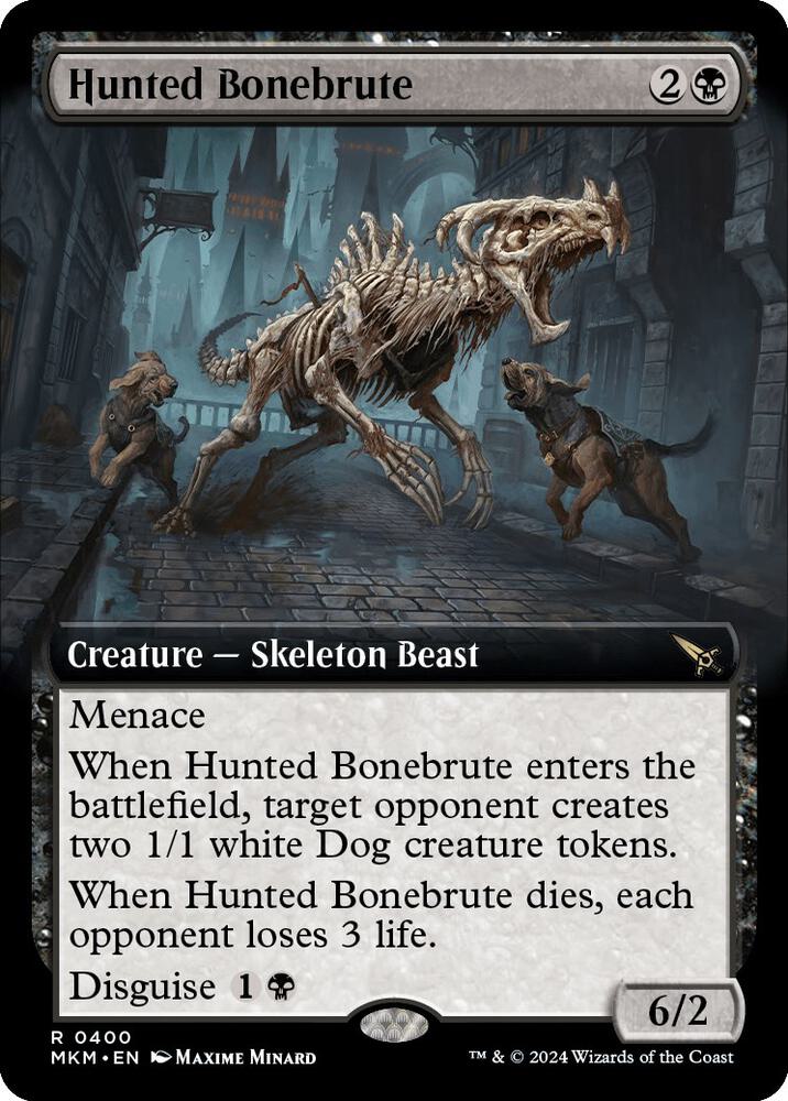 Hunted Bonebrute (Extended Art) (400) [Murders at Karlov Manor] [Extended Art]