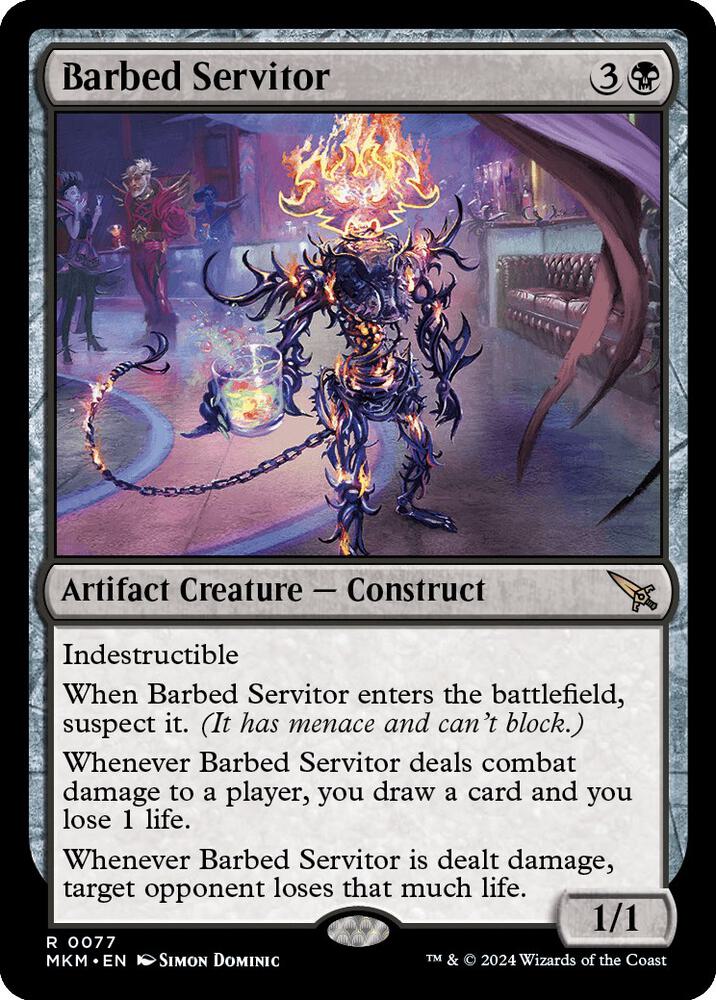 Barbed Servitor (77) [Murders at Karlov Manor]