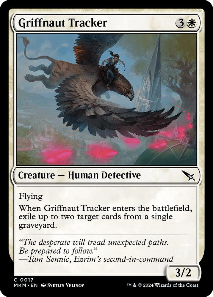 Griffnaut Tracker (17) [Murders at Karlov Manor]