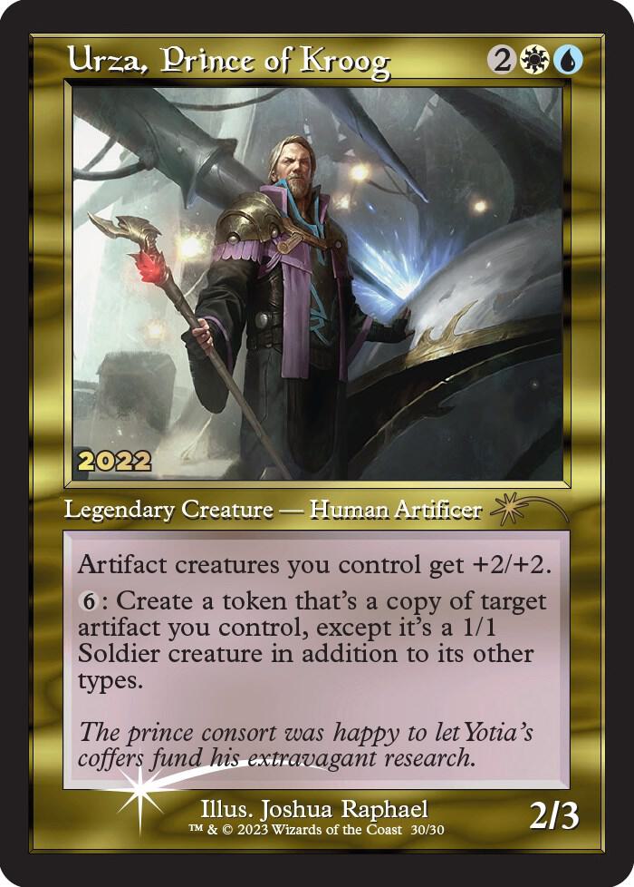Urza, Prince of Kroog (30) [30th Anniversary Promos]