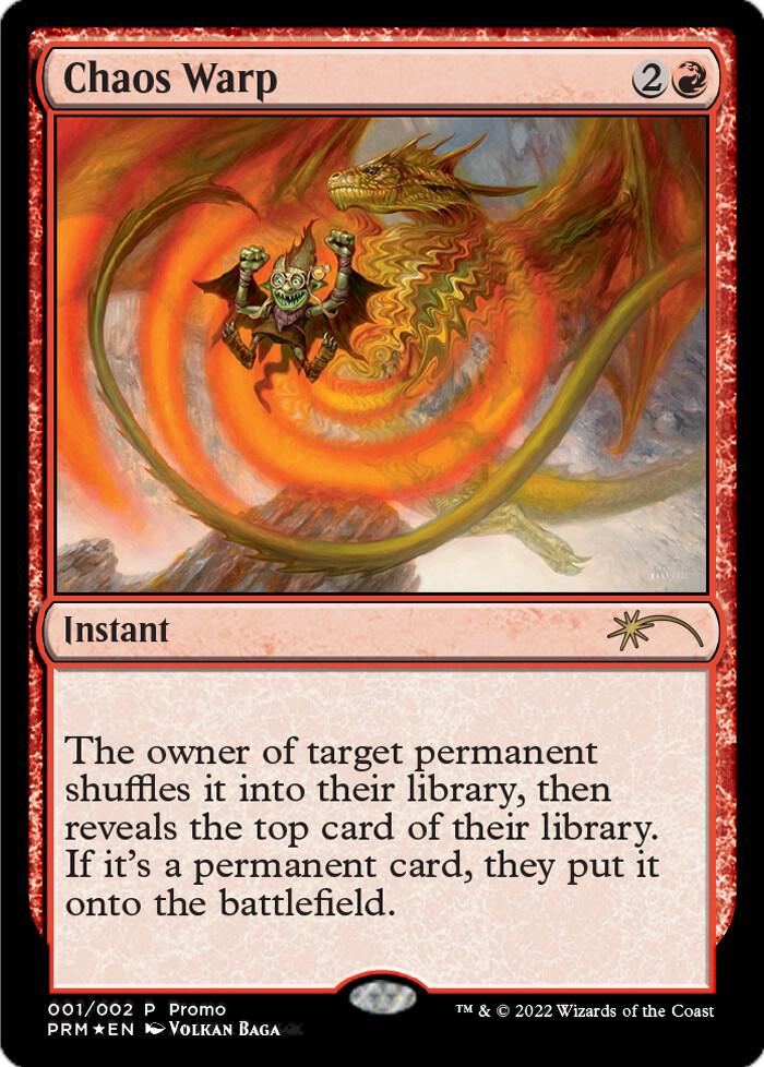 Chaos Warp (1) [WPN & Gateway Promos]