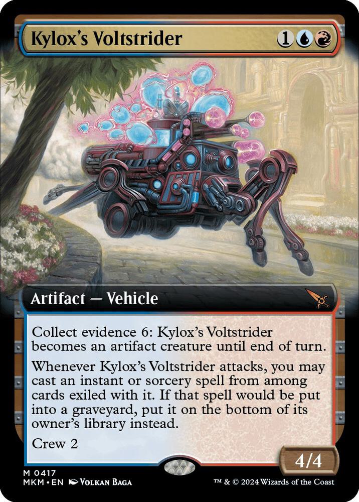 Kylox's Voltstrider (Extended Art) (417) [Murders at Karlov Manor] [Extended Art]