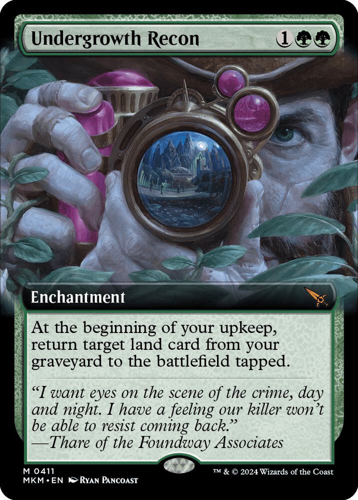 Undergrowth Recon (Extended Art) (411) [Murders at Karlov Manor] [Extended Art]