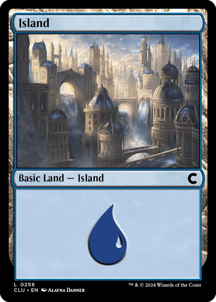 Island (0258) [Ravnica: Clue Edition]
