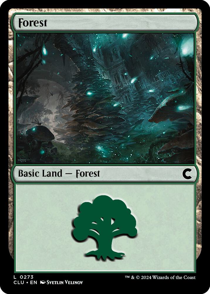 Forest (0273) [Ravnica: Clue Edition]