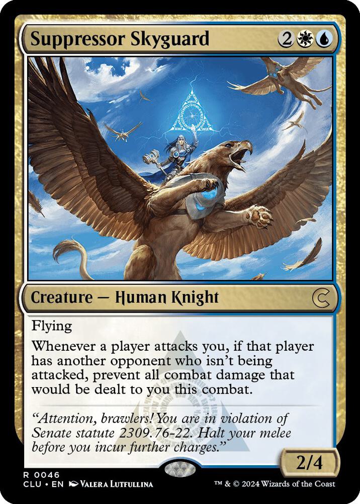 Suppressor Skyguard (46) [Ravnica: Clue Edition]