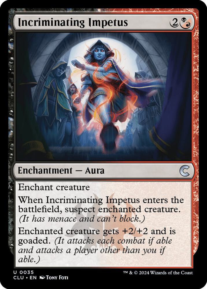 Incriminating Impetus (35) [Ravnica: Clue Edition]