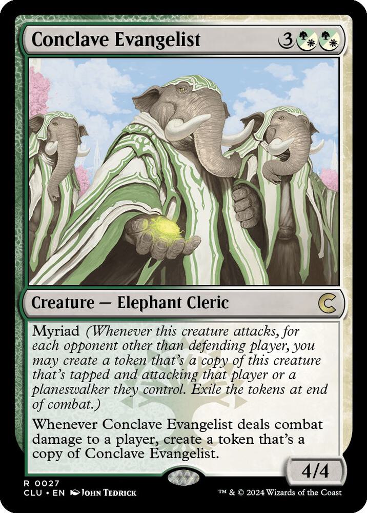 Conclave Evangelist (27) [Ravnica: Clue Edition]