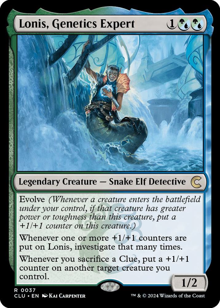 Lonis, Genetics Expert (37) [Ravnica: Clue Edition]