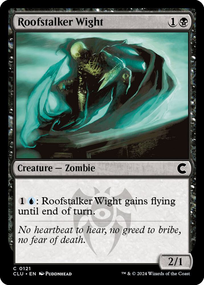 Roofstalker Wight (121) [Ravnica: Clue Edition]