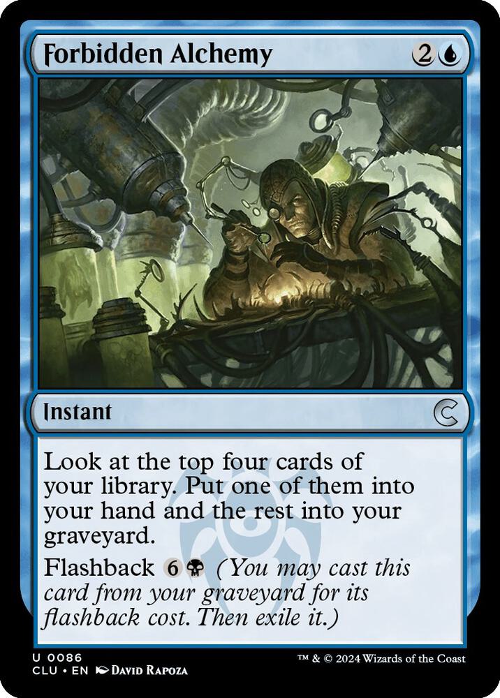 Forbidden Alchemy (86) [Ravnica: Clue Edition]