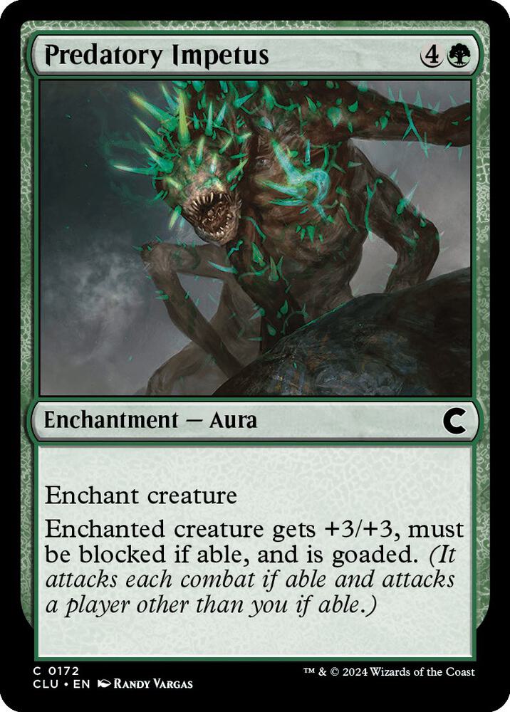 Predatory Impetus (172) [Ravnica: Clue Edition]