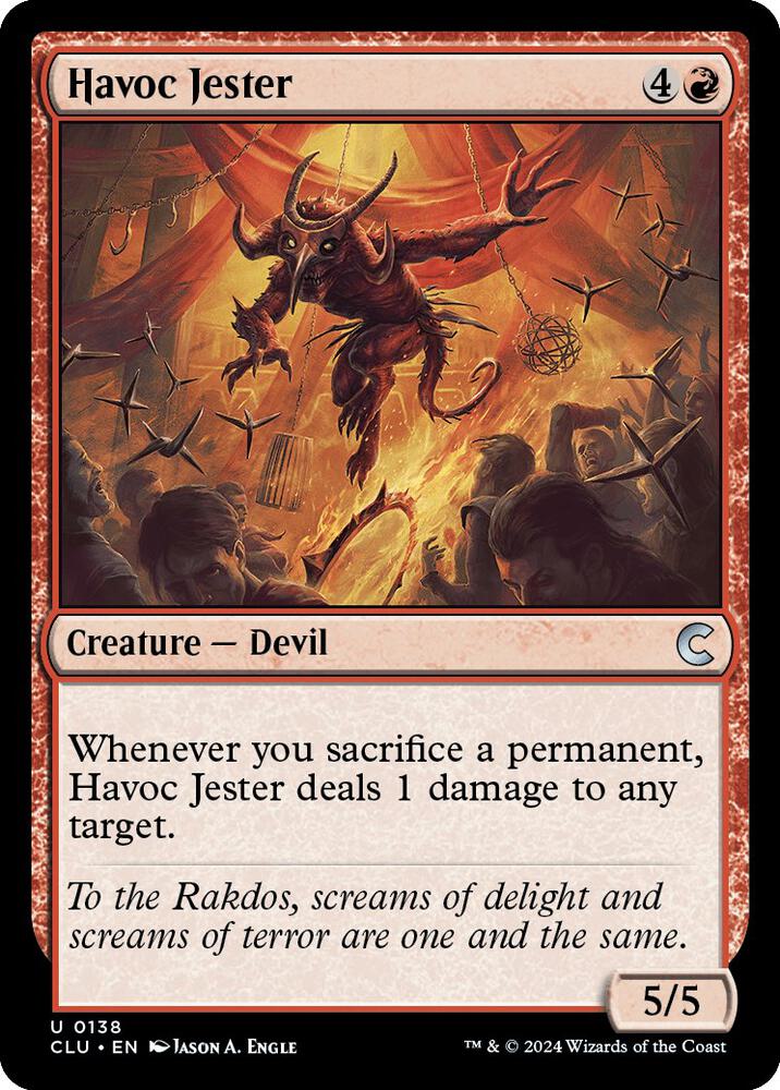 Havoc Jester (138) [Ravnica: Clue Edition]
