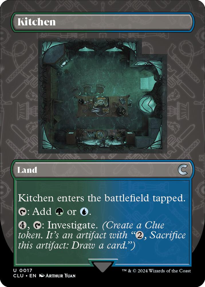 Kitchen (Borderless) (17) [Ravnica: Clue Edition] [Borderless]