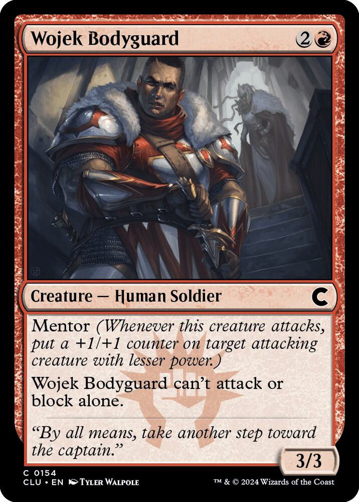 Wojek Bodyguard (154) [Ravnica: Clue Edition]