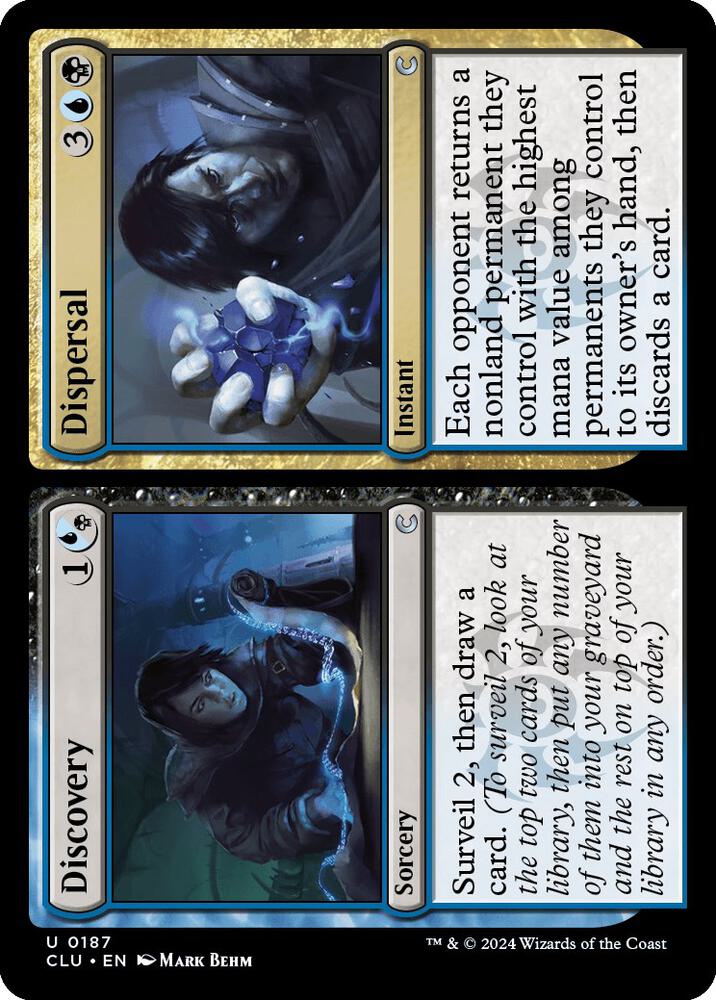 Discovery // Dispersal (187) [Ravnica: Clue Edition]