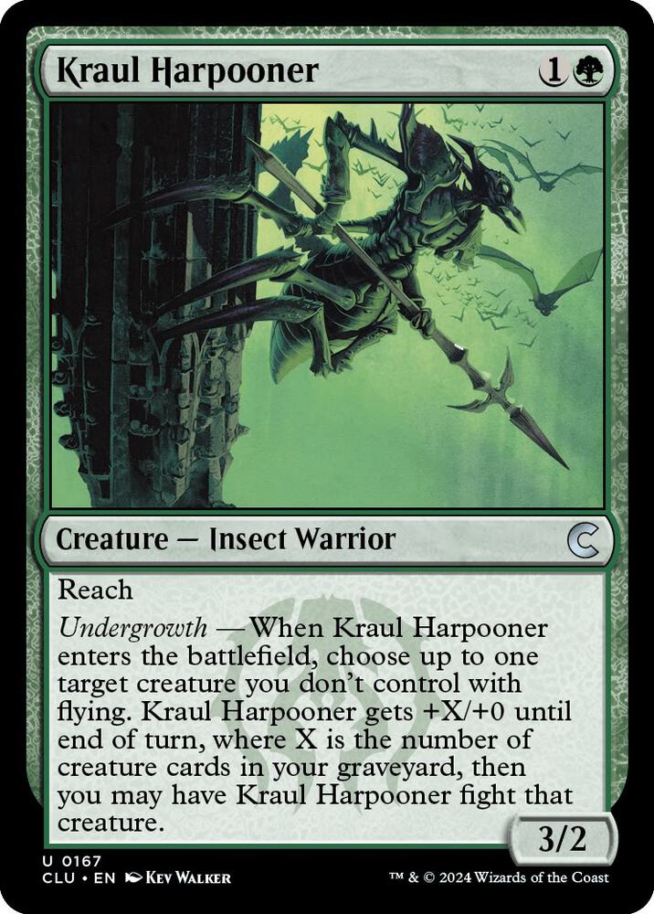 Kraul Harpooner (167) [Ravnica: Clue Edition]