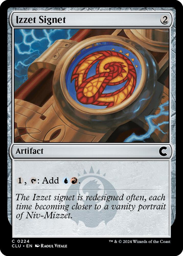 Izzet Signet (224) [Ravnica: Clue Edition]