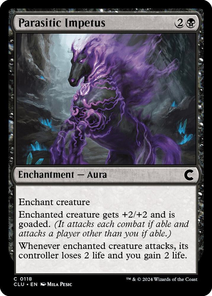 Parasitic Impetus (118) [Ravnica: Clue Edition]