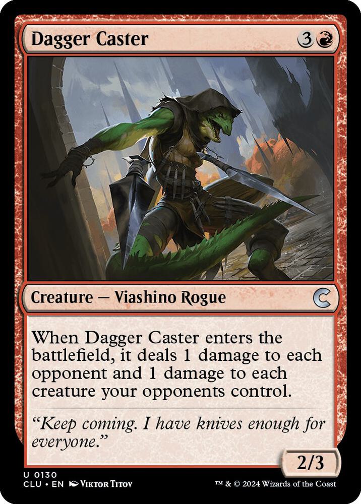 Dagger Caster (130) [Ravnica: Clue Edition]