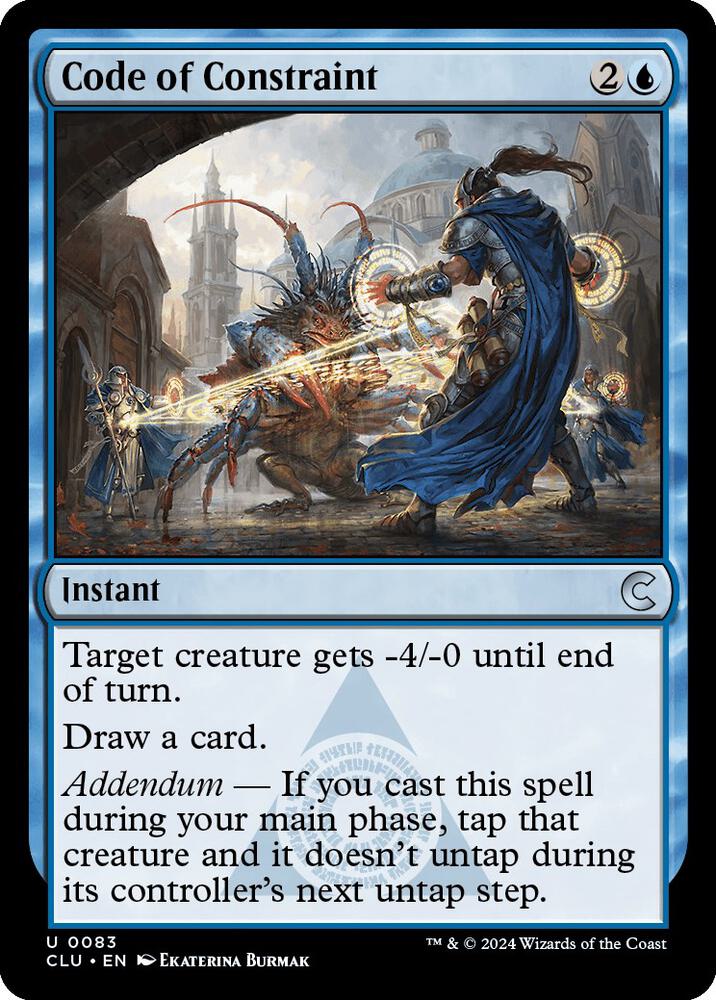 Code of Constraint (83) [Ravnica: Clue Edition]