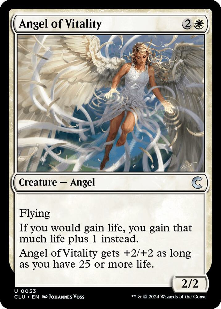 Angel of Vitality (53) [Ravnica: Clue Edition]