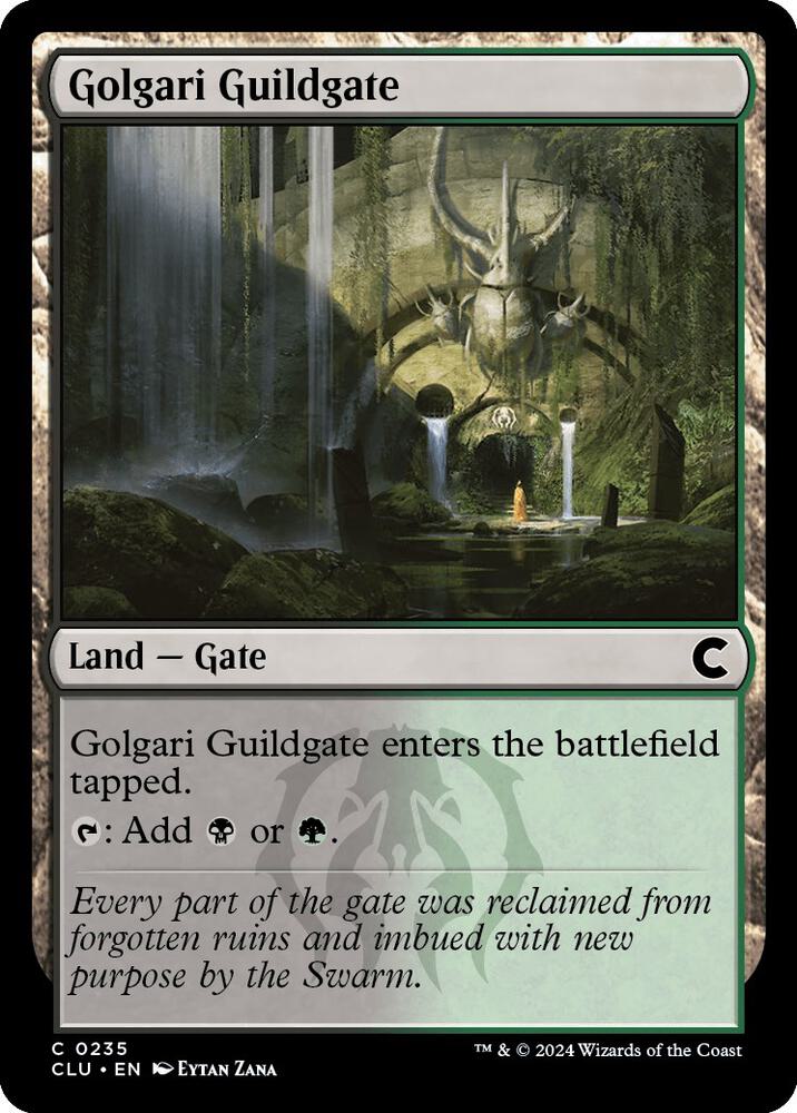 Golgari Guildgate (235) [Ravnica: Clue Edition]