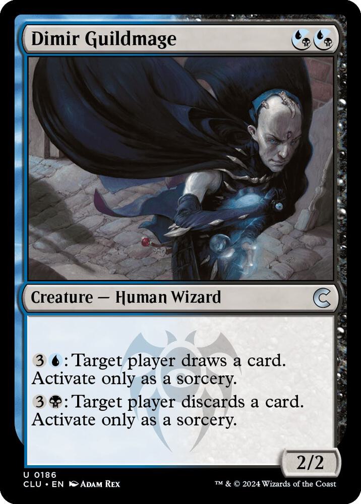 Dimir Guildmage (186) [Ravnica: Clue Edition]