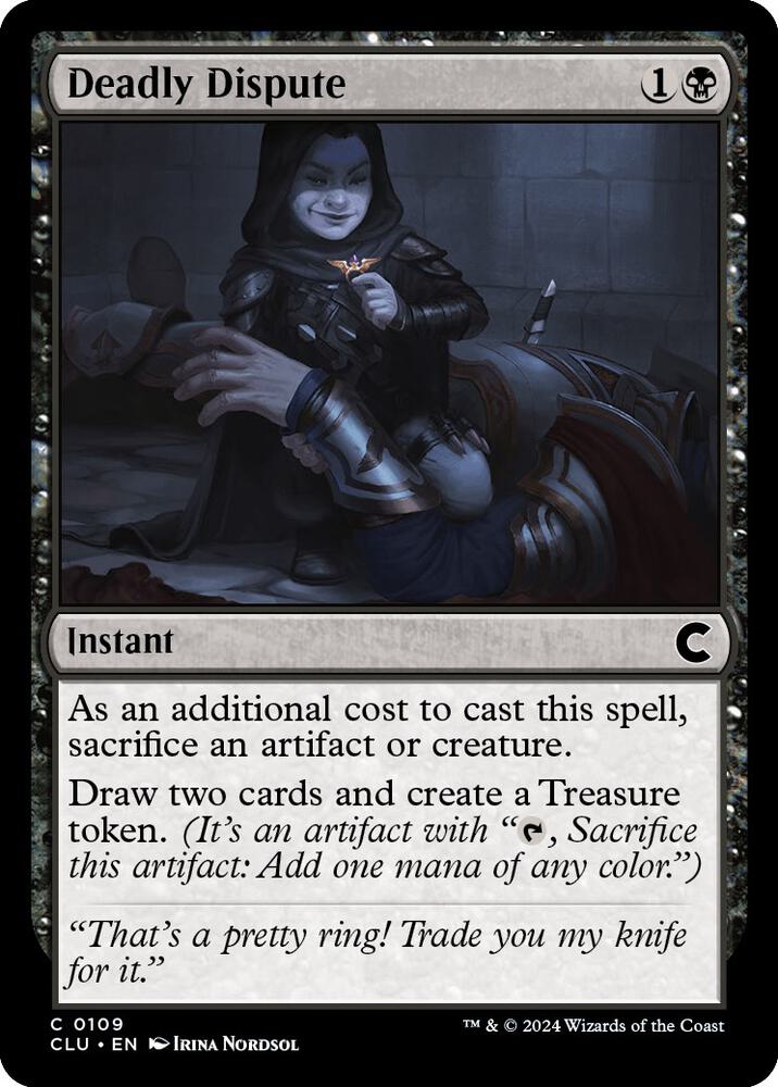 Deadly Dispute (109) [Ravnica: Clue Edition]