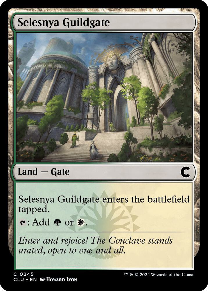 Selesnya Guildgate (245) [Ravnica: Clue Edition]