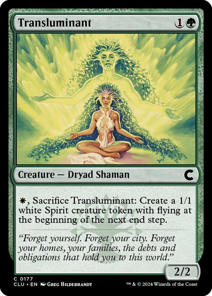 Transluminant (177) [Ravnica: Clue Edition]
