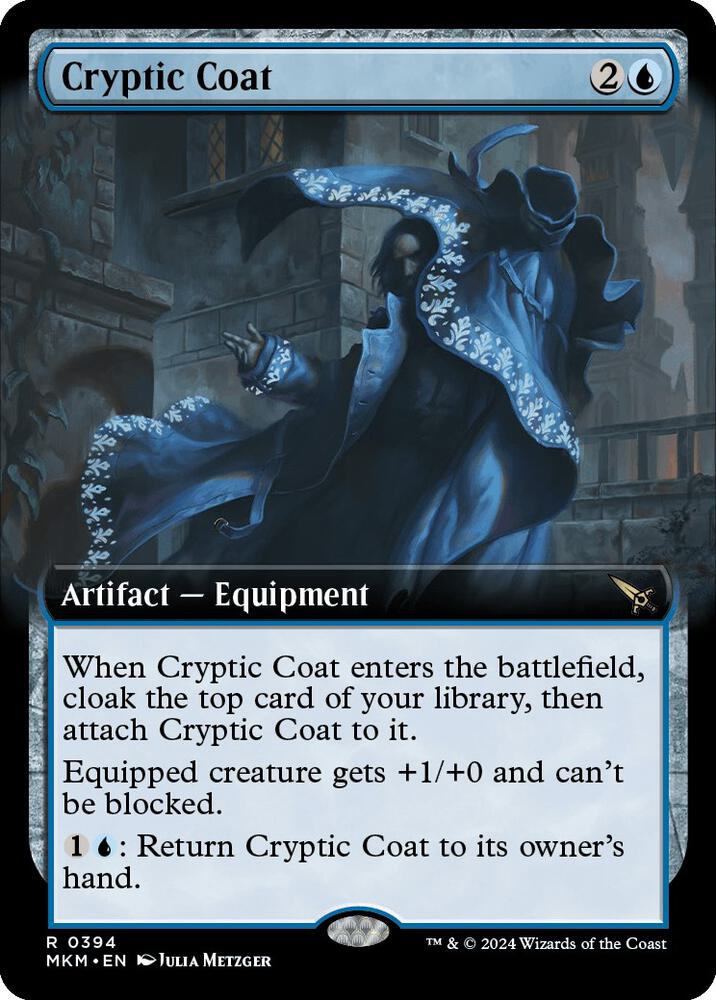 Cryptic Coat (Extended Art) (394) [Murders at Karlov Manor] [Extended Art]