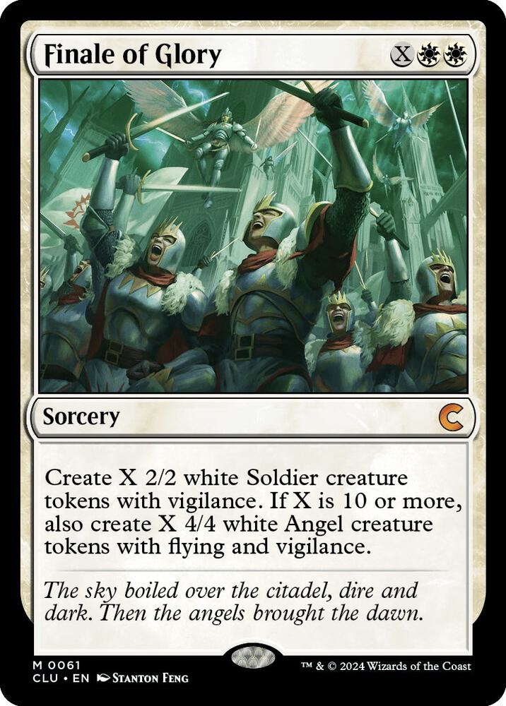 Finale of Glory (61) [Ravnica: Clue Edition]