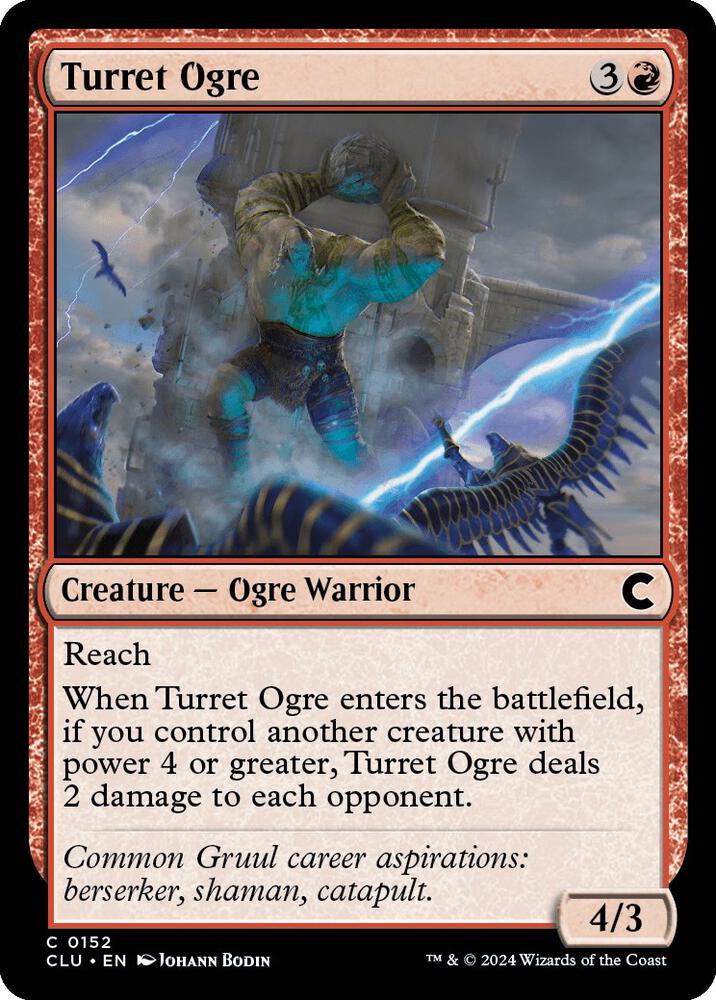 Turret Ogre (152) [Ravnica: Clue Edition]