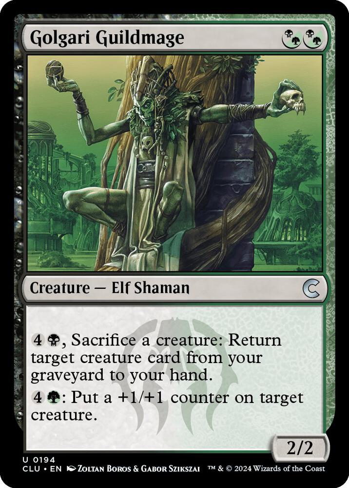 Golgari Guildmage (194) [Ravnica: Clue Edition]