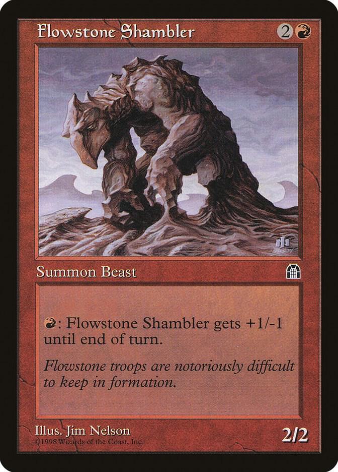 Flowstone Shambler (86) [Stronghold]