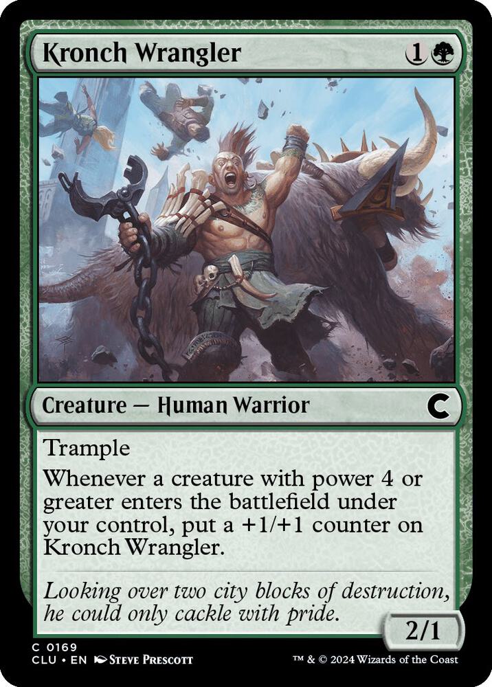 Kronch Wrangler (169) [Ravnica: Clue Edition]