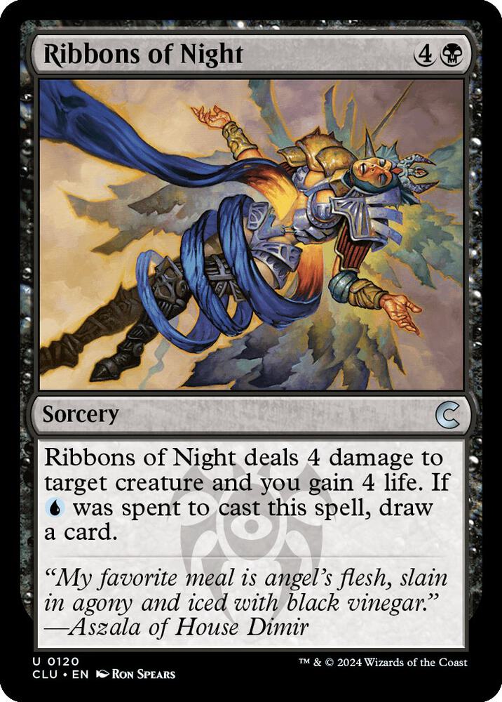 Ribbons of Night (120) [Ravnica: Clue Edition]