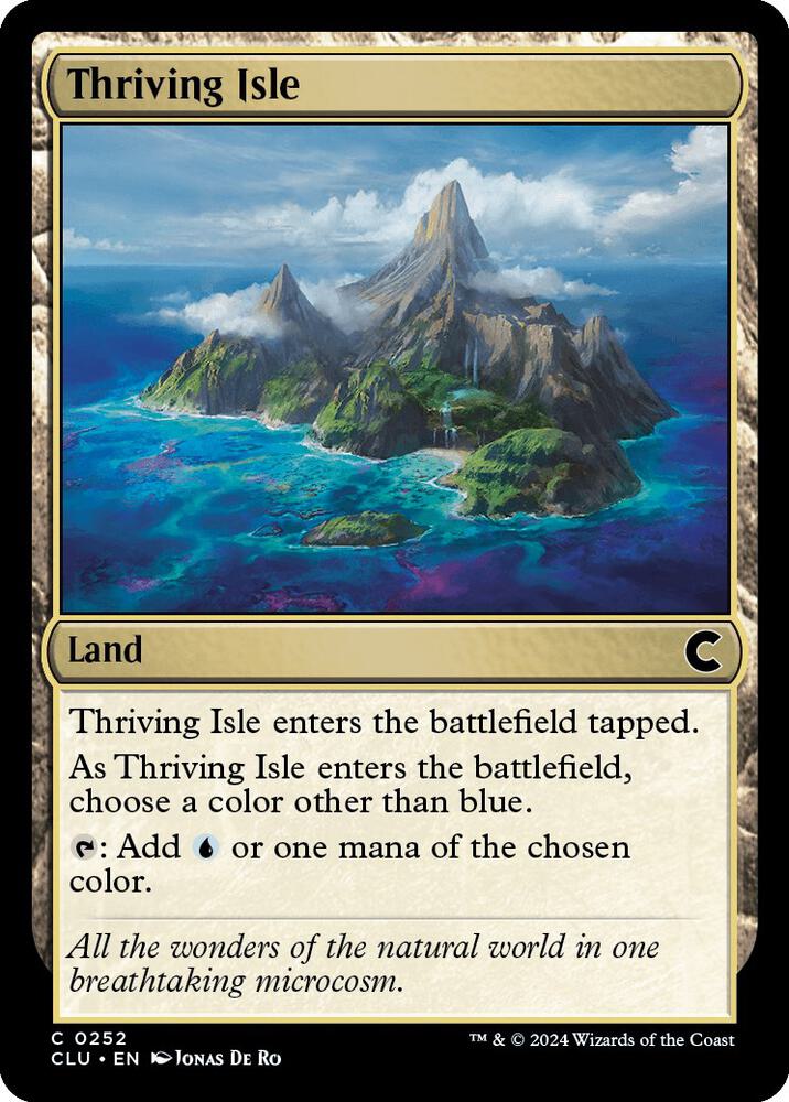 Thriving Isle (252) [Ravnica: Clue Edition]