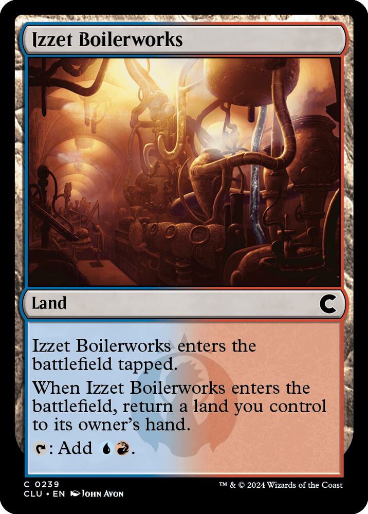 Izzet Boilerworks (239) [Ravnica: Clue Edition]