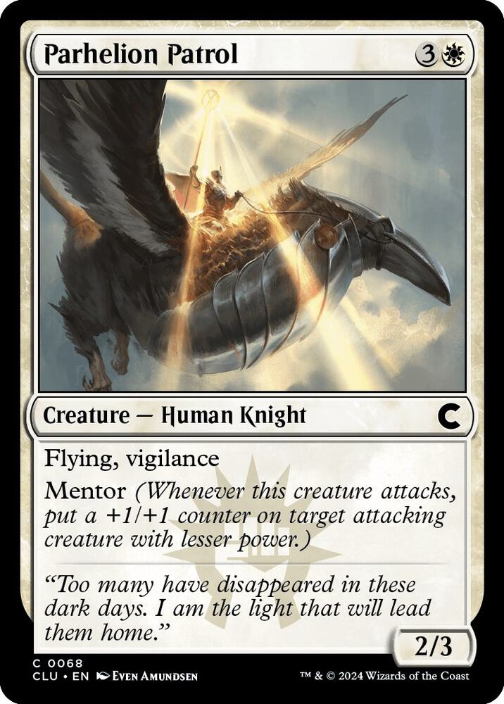 Parhelion Patrol (68) [Ravnica: Clue Edition]