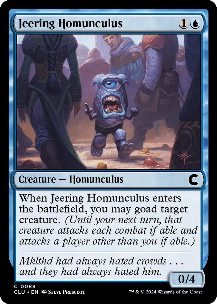 Jeering Homunculus (88) [Ravnica: Clue Edition]