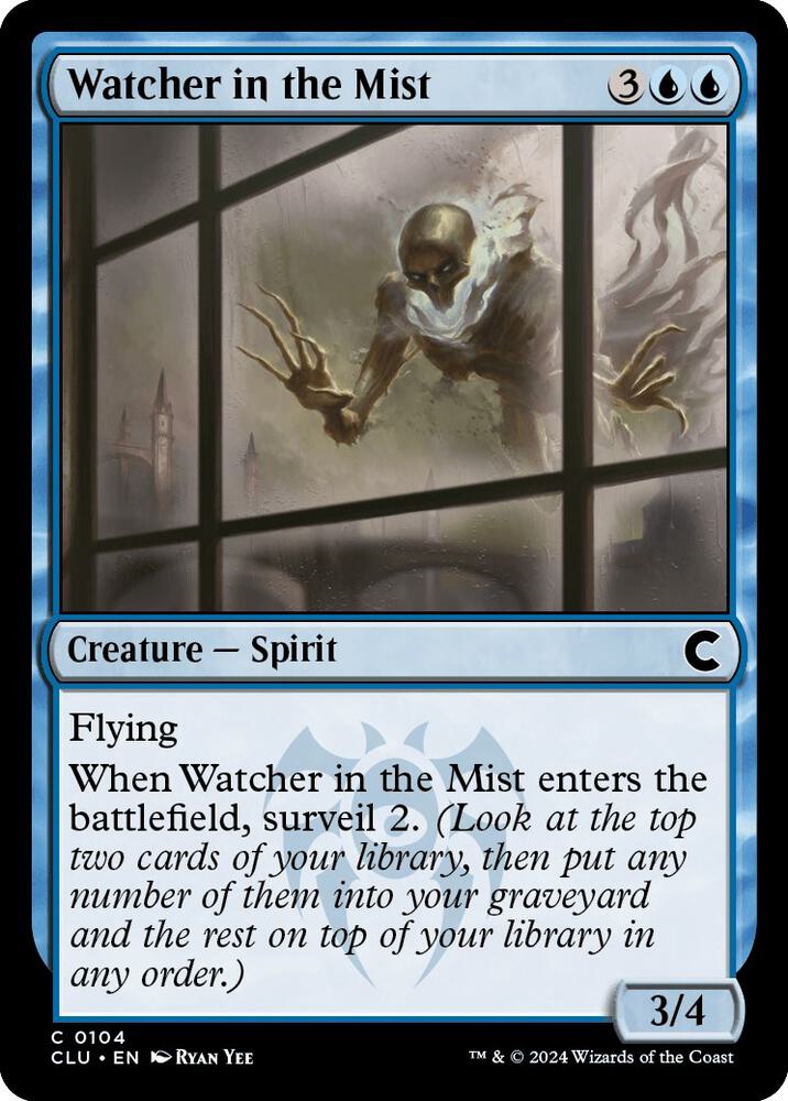 Watcher in the Mist (104) [Ravnica: Clue Edition]