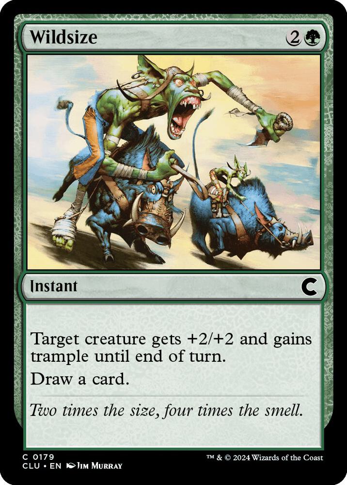 Wildsize (179) [Ravnica: Clue Edition]