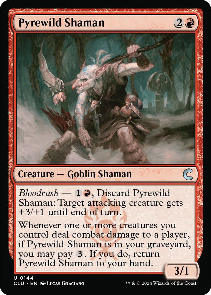 Pyrewild Shaman (144) [Ravnica: Clue Edition]