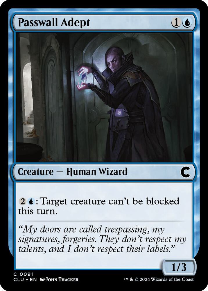 Passwall Adept (91) [Ravnica: Clue Edition]