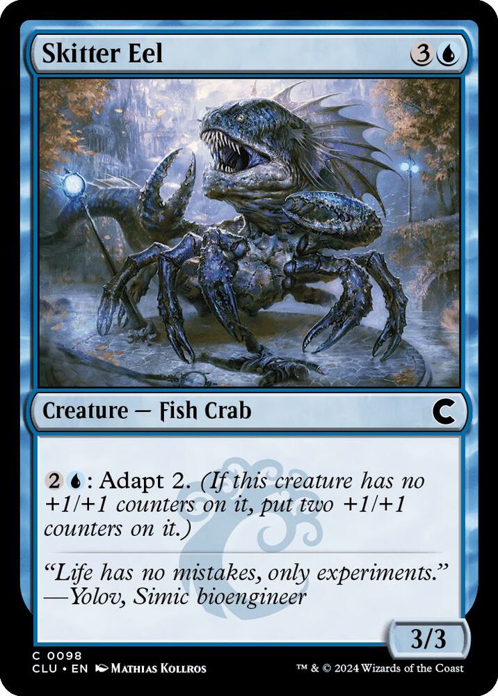 Skitter Eel (98) [Ravnica: Clue Edition]