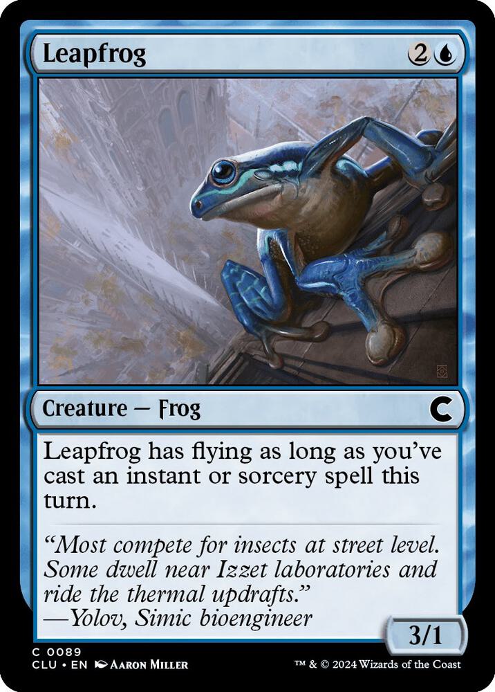 Leapfrog (89) [Ravnica: Clue Edition]