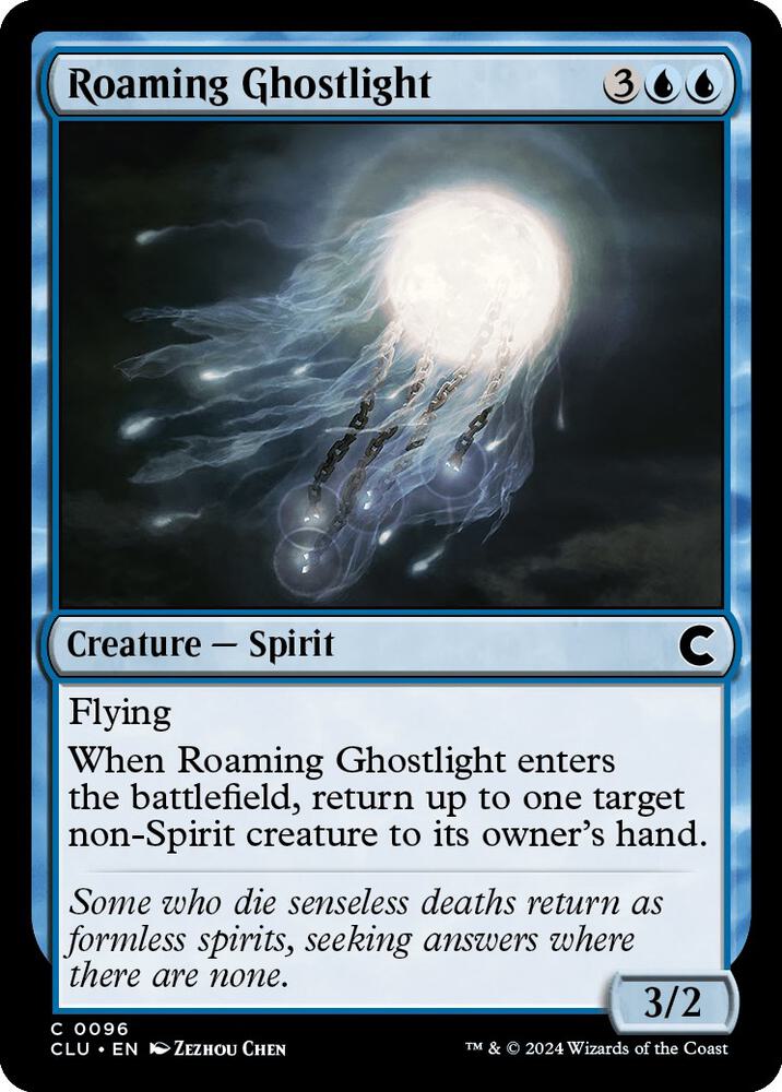 Roaming Ghostlight (96) [Ravnica: Clue Edition]