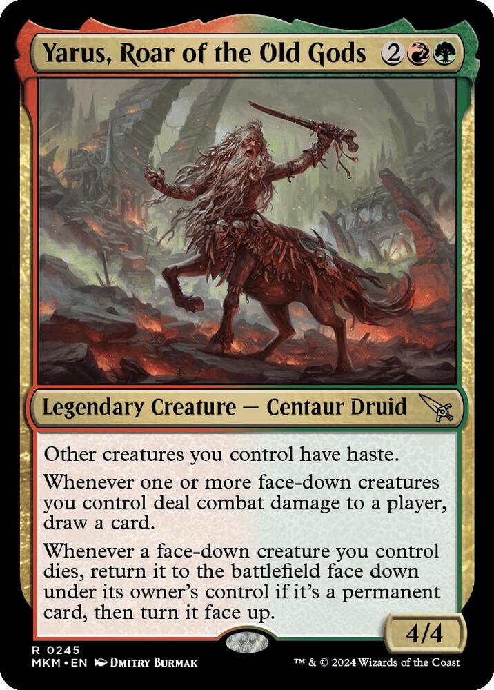 Yarus, Roar of the Old Gods (245) [Murders at Karlov Manor]